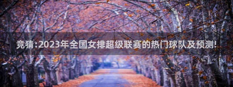 竞猜:2023年全国女排超级联赛的热门球队及预测!